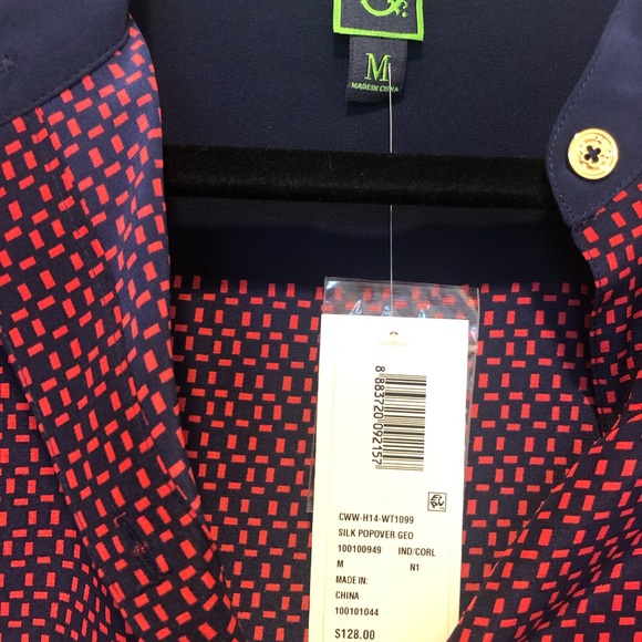 NWT 100% Silk Dress Shirt from C Wonder (M)! - Picture 2 of 5